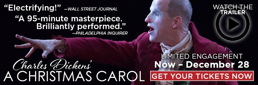 CHARLES DICKENS' A CHRSTMAS CAROL | An Original Adaptation by Anthony Lawton | In Collaboration with Christopher Colucci and Thom Weaver | LIMITED RETURN ENGAGEMENT: Now - December 28 only!