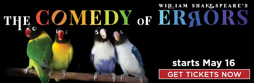 Lantern Theater Company proudly presents William Shakespeare's THE COMEDY OF ERRORS | Directed by Charles McMahon | LIMITED ENGAGEMENT: May 16 - June 16, 2024