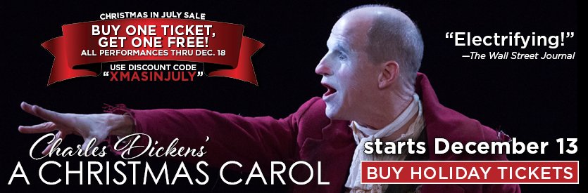 CHARLES DICKENS' A CHRSTMAS CAROL | An Original Adaptation by Anthony Lawton | In Collaboration with Christopher Colucci and Thom Weaver | LIVE ON STAGE: December 13 to 28, 2025