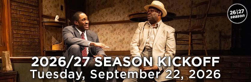 2026/27 Season Kickoff Event: Tuesday, September 22, 2026